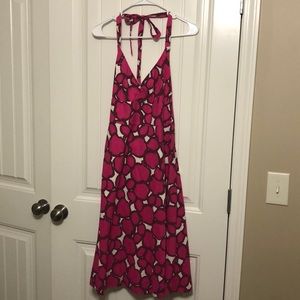 J. Crew Cotton Halter Sundress